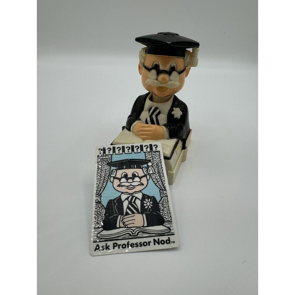 Vintage Gabriel Professor Nod Board‎ Game Replacement Game Part With Card Rare!